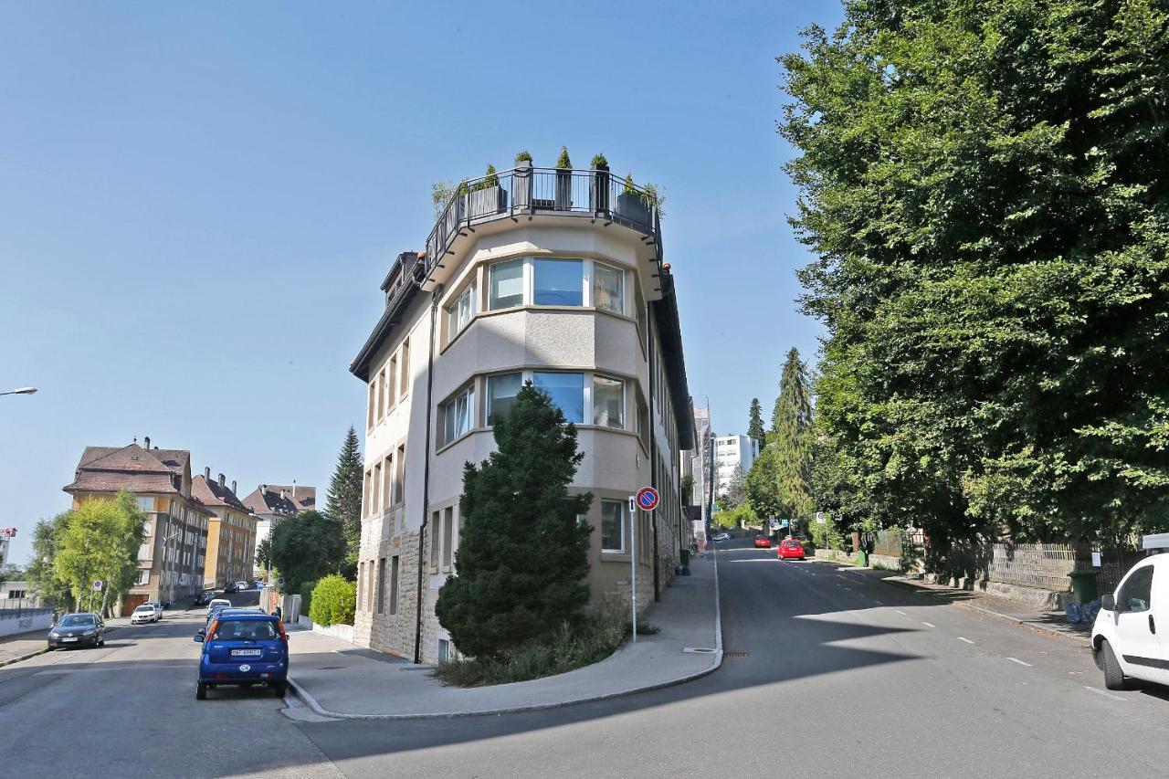 Les Logis De L'Horloger Apartment La Chaux De Fonds Luaran gambar